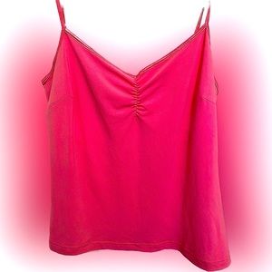 Pretty in Pink Sleeveless Top Size Large